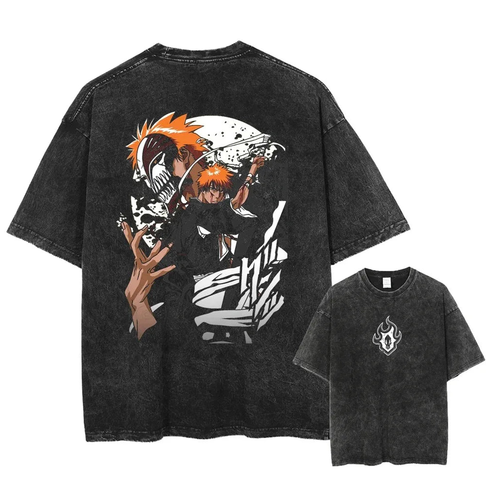 Produktbild von Bleach T-Shirt – Ideal für begeisterte Fans in der Farbe 1, Größe M - Jetzt erhältlich bei Tarduu.