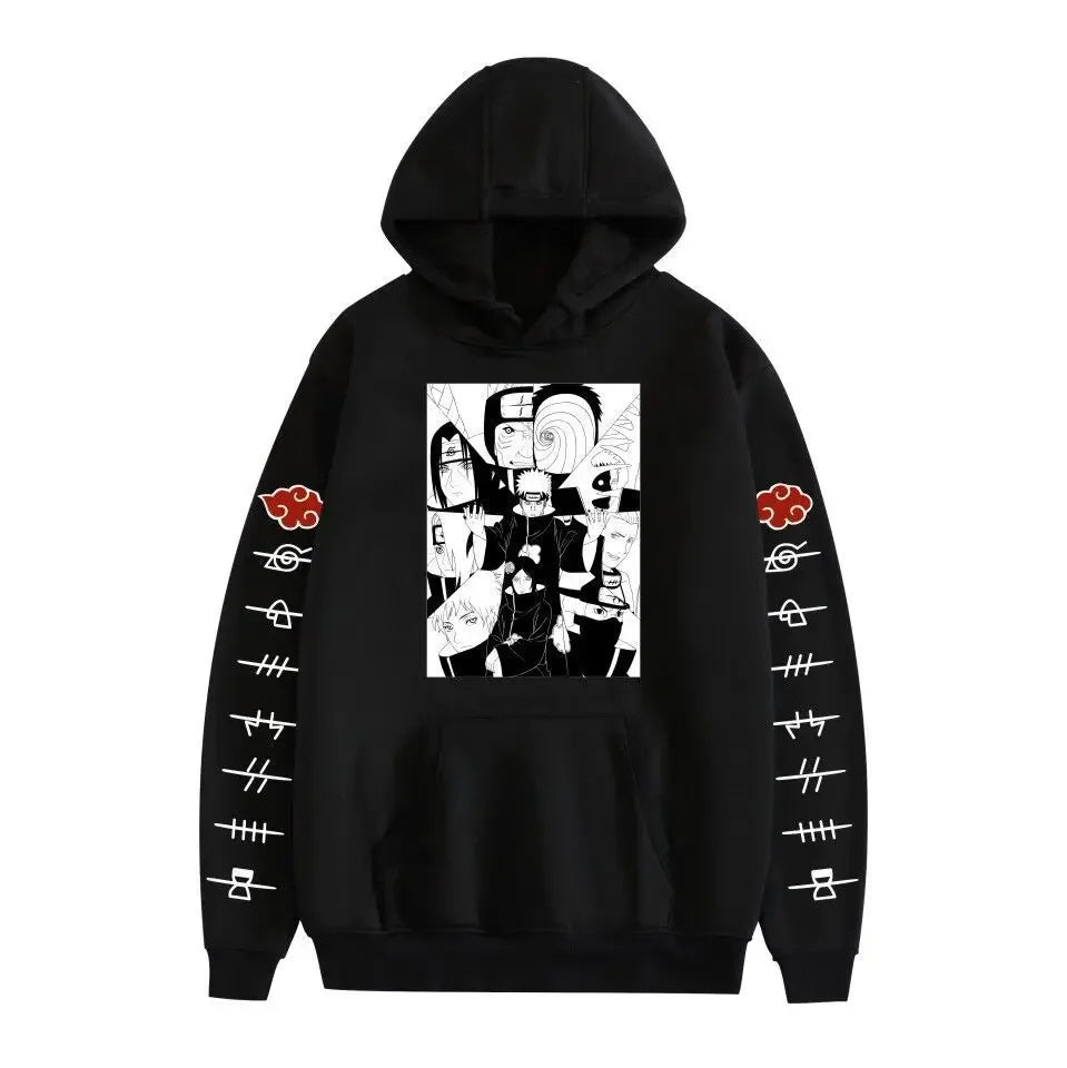 Produktbild von Itachi Uchiha Akatsuki Pullover – Mysteriöser Ninja-Style in der Farbe A05-021, Größe XS - Jetzt erhältlich bei Tarduu.