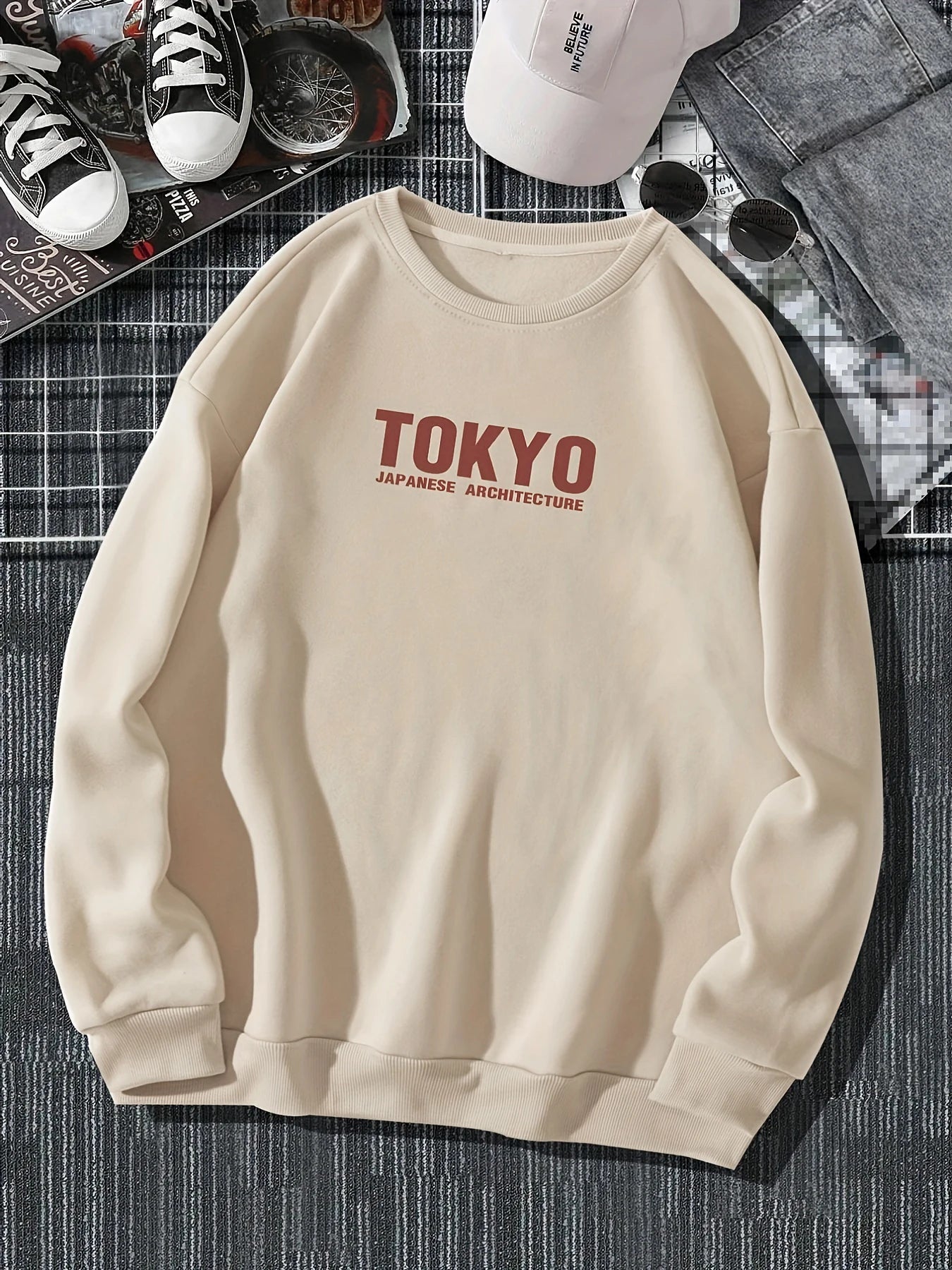 Tokyo ilham verici Hoodie