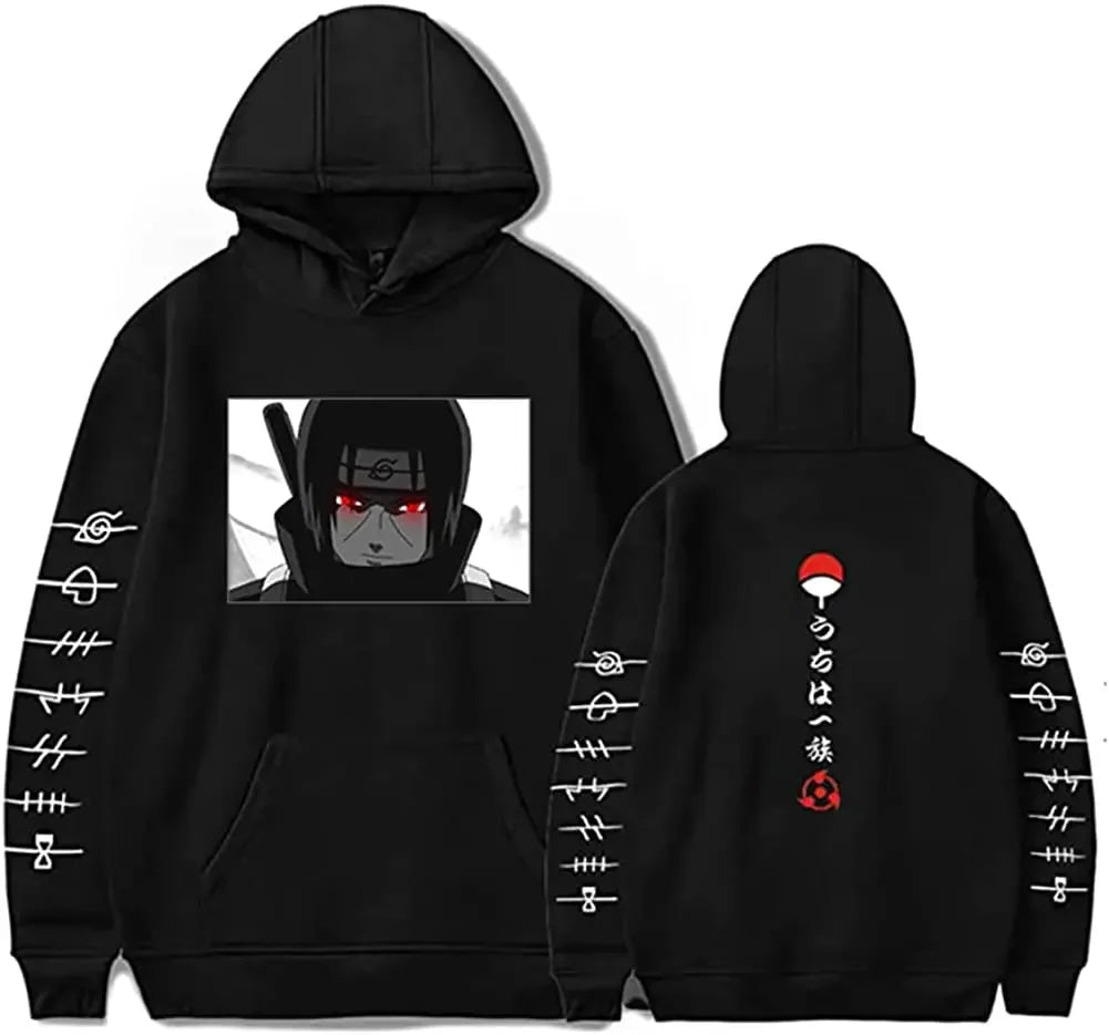 Produktbild von Itachi Uchiha Akatsuki Pullover – Mysteriöser Ninja-Style in der Farbe A05-020, Größe XXL - Jetzt erhältlich bei Tarduu.