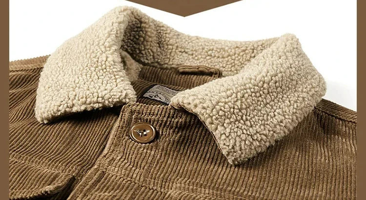 Giacca in cotone – Parka imbottito, caldo e largo