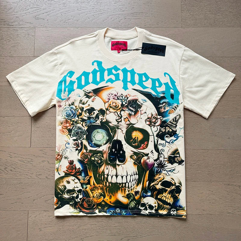 T-shirt Godspeed–Mode américaine