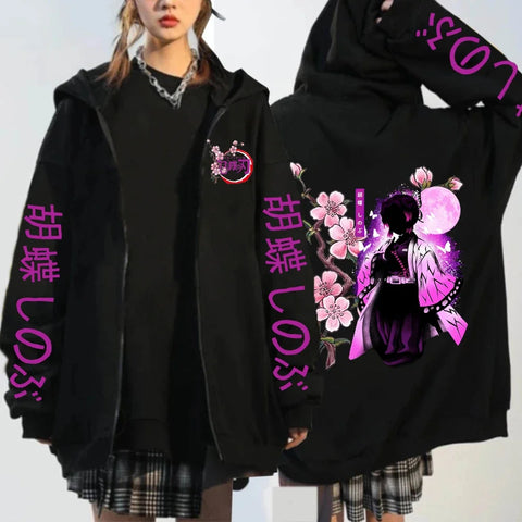 Demon Slayer Damen Hoodie – Kriegerin Edition