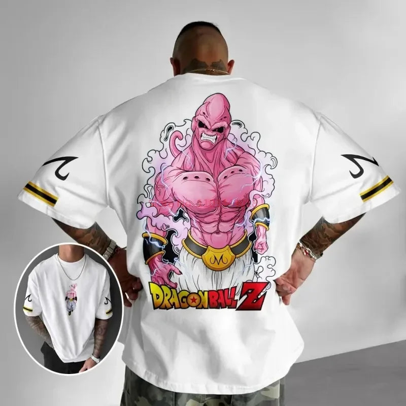 Dragon Ball T-Shirt Super Buu – Offizielles Herren Anime T-Shirt