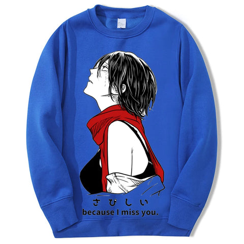 Produktbild von Attack on Titan Pullover – Mikasa Ackerman Edition in der Farbe Red, Größe XXL - Jetzt erhältlich bei Tarduu.