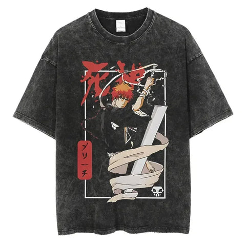 Produktbild von Bleach T-Shirt – Perfekt für wahre Enthusiasten in der Farbe 9, Größe XL - Jetzt erhältlich bei Tarduu.