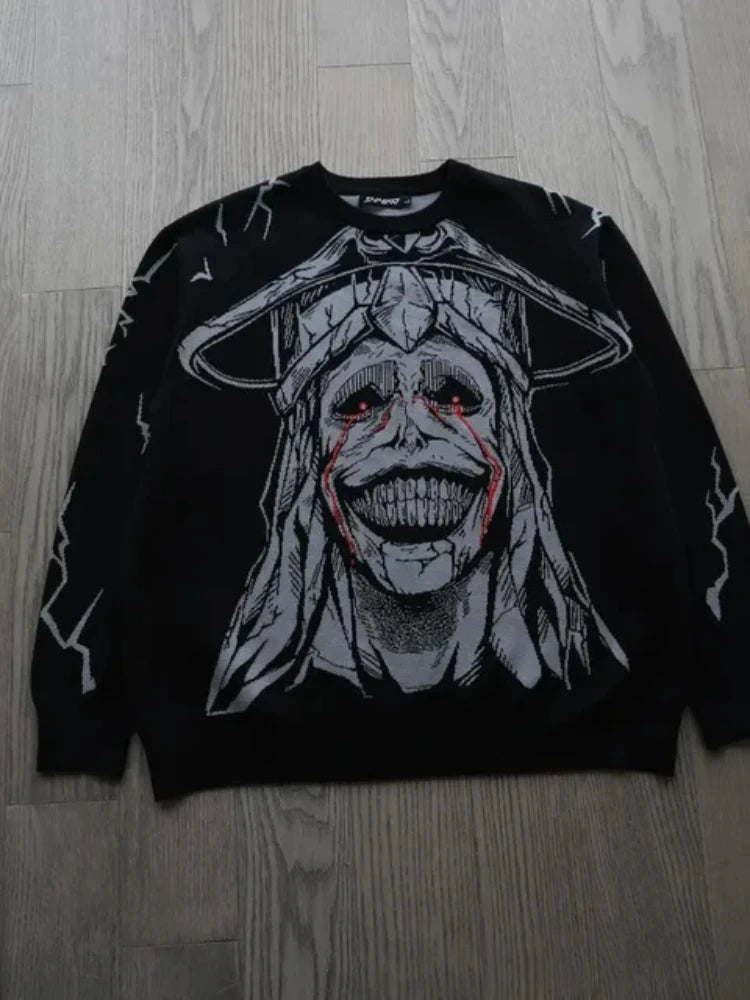 Produktbild von Solo Leveling Pullover – Statue of God - Jetzt erhältlich bei Tarduu.