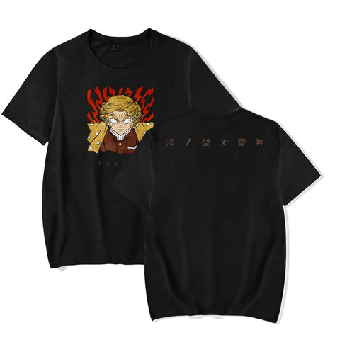 Produktbild von Demon Slayer T-Shirt – Zeige deine Fanliebe in der Farbe AF653 Khaki4, Größe XXL - Jetzt erhältlich bei Tarduu.