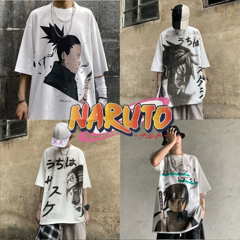 Produktbild von Naruto Shippuden Charakter T-Shirts – Perfekte Wahl für wahre Fans in der Farbe Naruto D, Größe XXL - Jetzt erhältlich bei Tarduu.