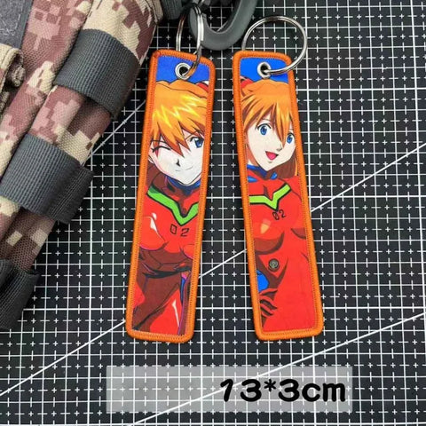 Produktbild von Neon Genesis Evangelion Schlüsselanhänger – Symbol der Hoffnung in der Farbe Evangelion D - Jetzt erhältlich bei Tarduu.