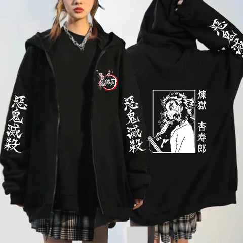 Demon Slayer Damen Hoodie – Kriegerin Edition