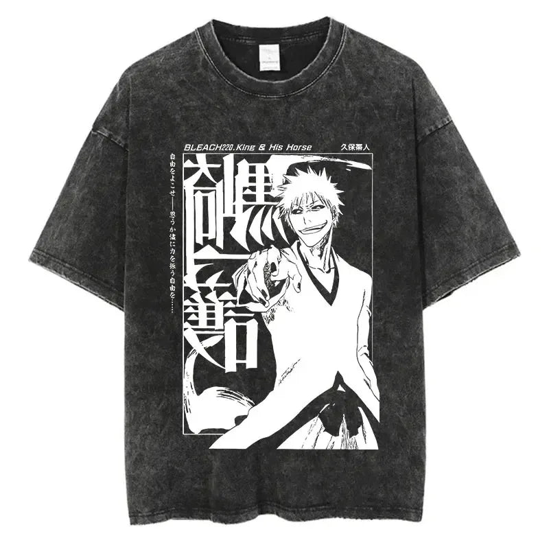 Produktbild von Bleach T-Shirt – Perfekt für wahre Enthusiasten in der Farbe 7, Größe XXXL - Jetzt erhältlich bei Tarduu.