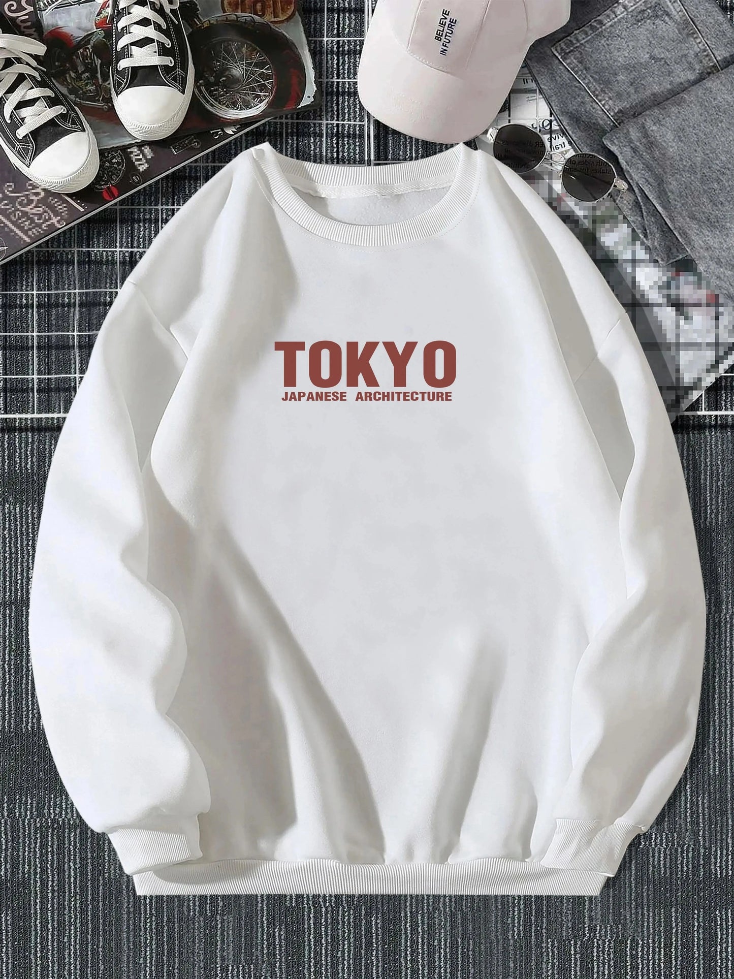 Tokyo ilham verici Hoodie