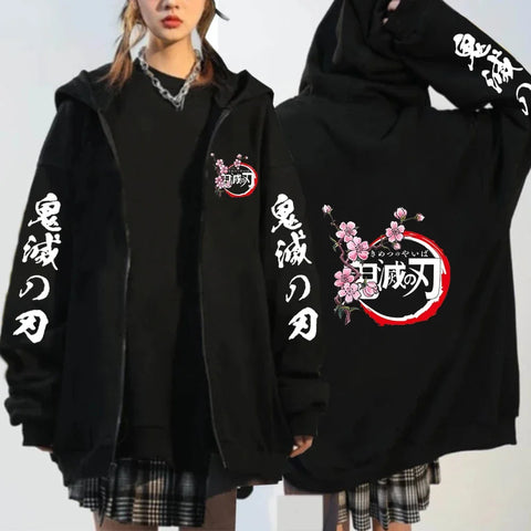 Demon Slayer Damen Hoodie – Kriegerin Edition