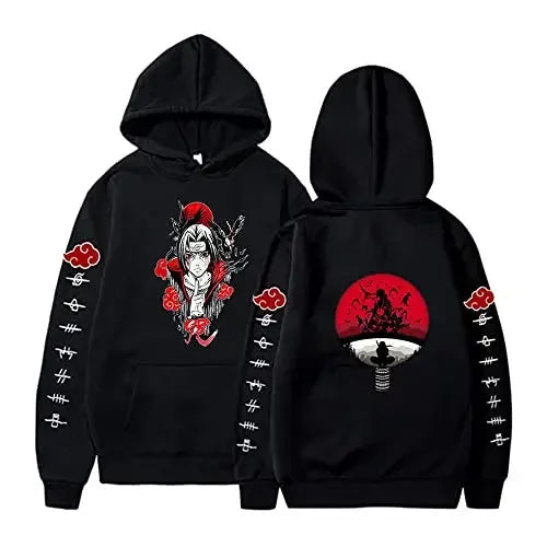 Produktbild von Itachi Uchiha Akatsuki Pullover – Mysteriöser Ninja-Style in der Farbe A05-020, Größe XL - Jetzt erhältlich bei Tarduu.